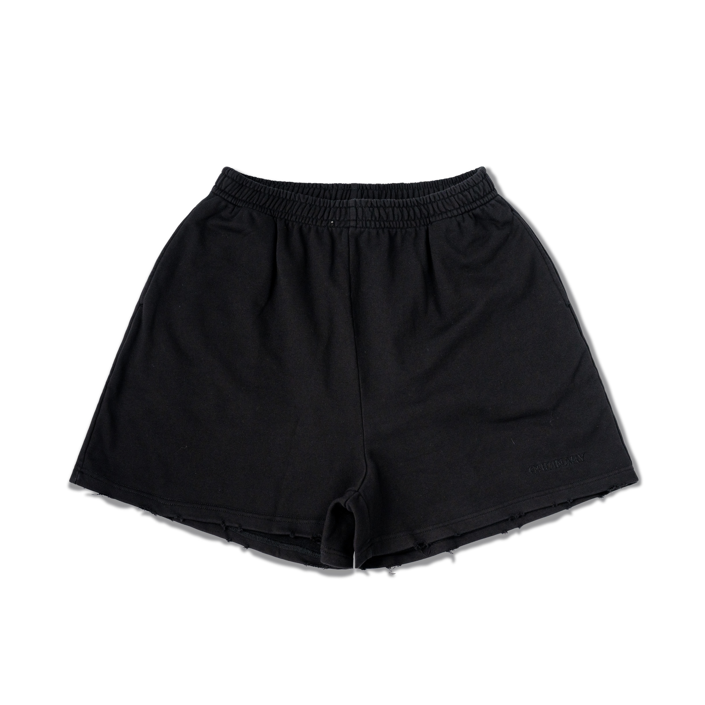 【車庫服飾】ORDINARY 蠟染寬鬆休閒棉短褲 / VINTAGE WASHED SWEAT SHORT