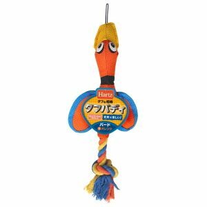 Hartz 橙色咇咇小鳥玩具 S