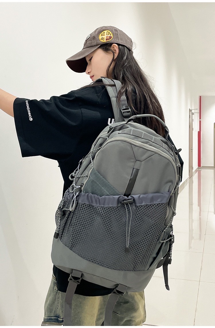 預購 尼龍抽繩後背包