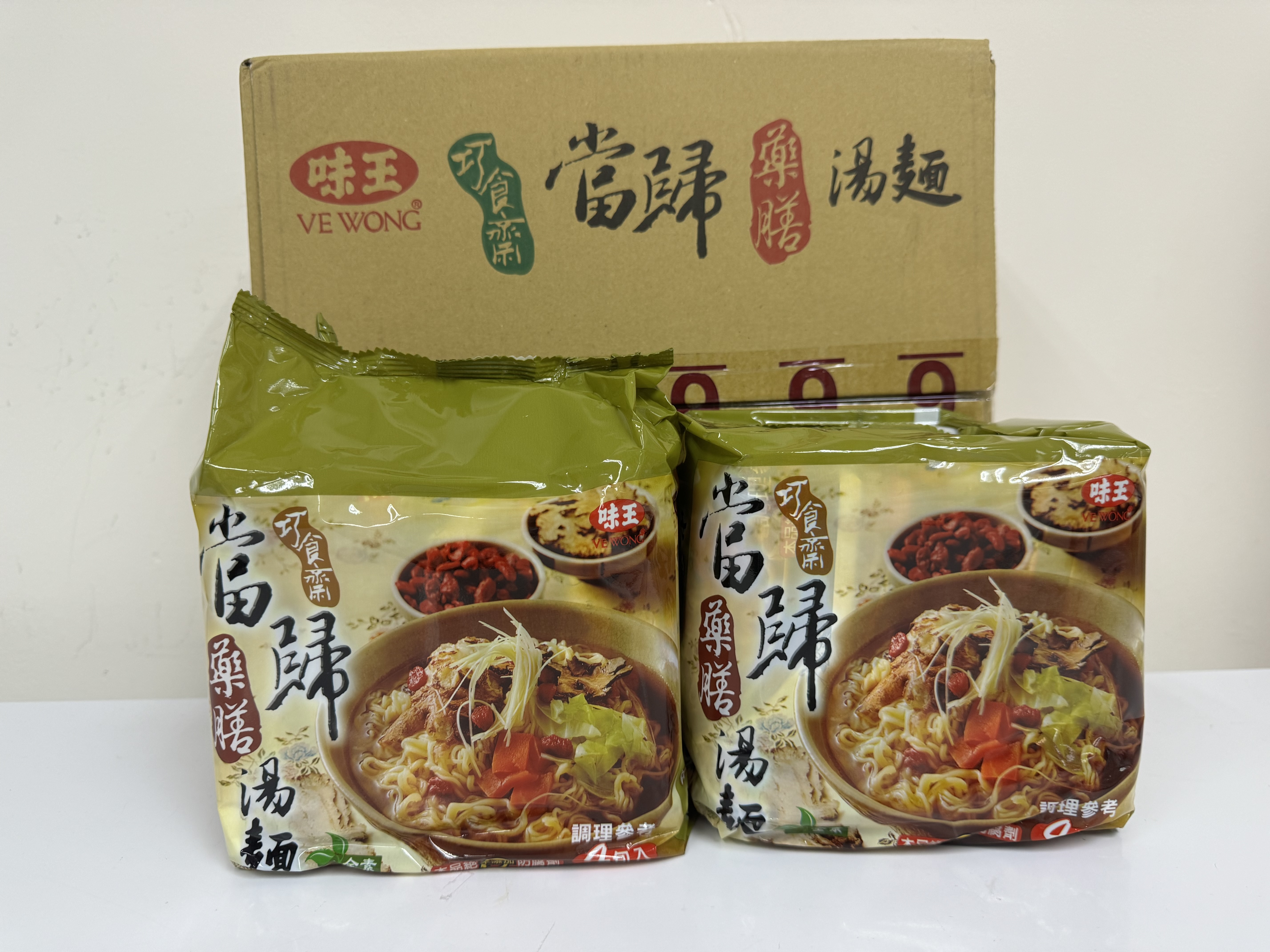 【現貨】巧食齋 當歸藥膳湯麵（袋）85g x4包
