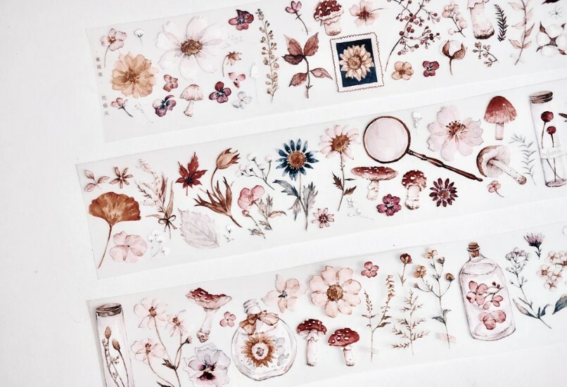 Freckles Tea Tape - Letter and Window