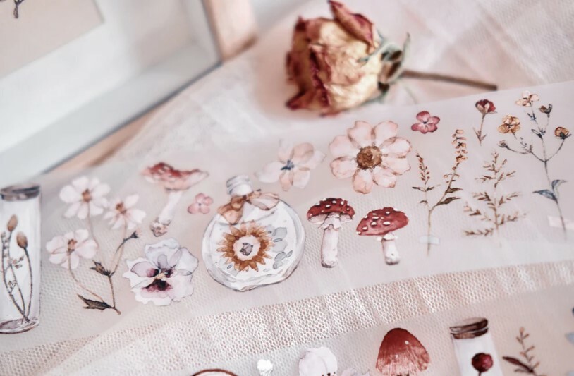 Freckles Tea Tape - Letter and Window