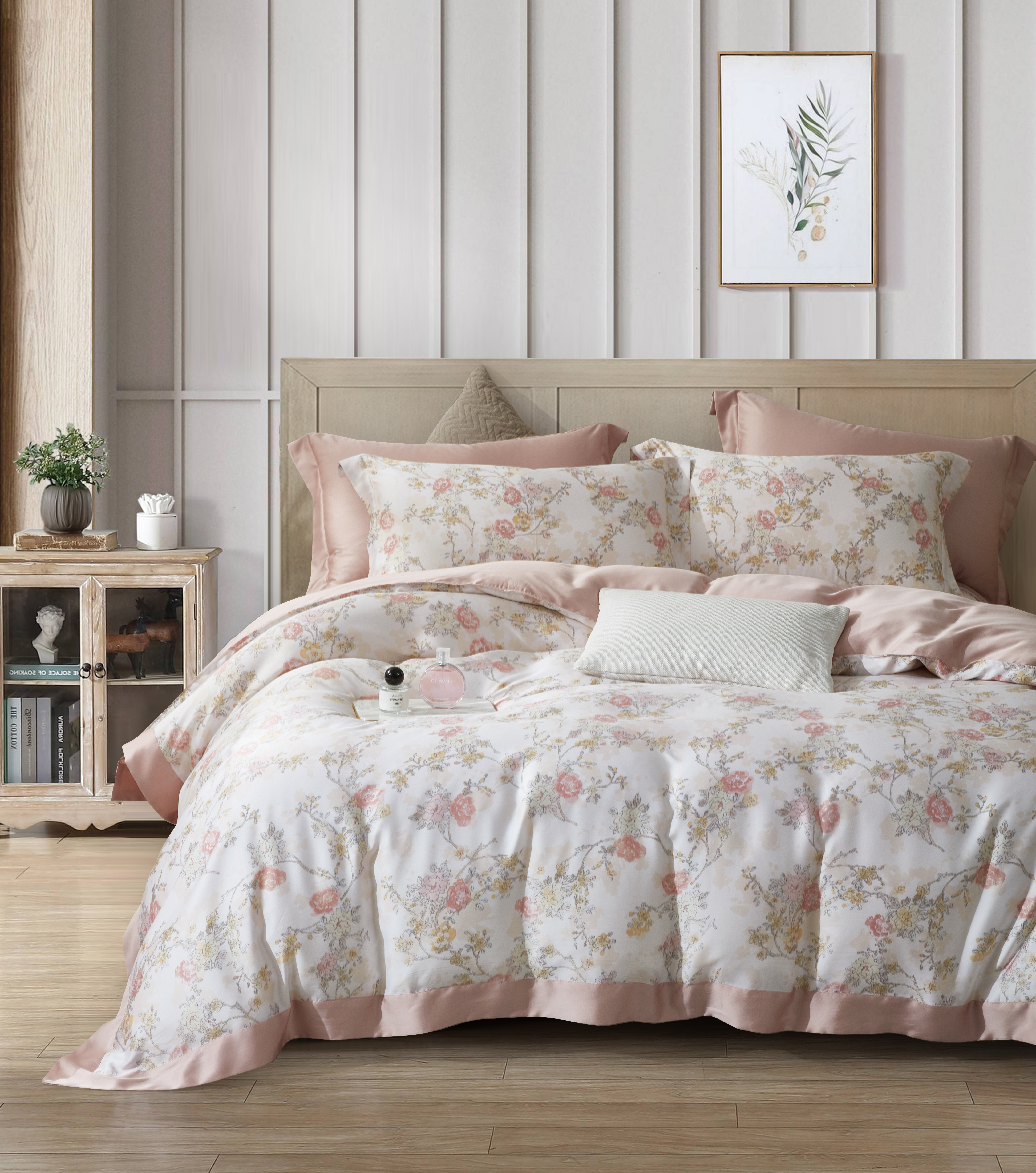 100%60支凡芮思【吉薇尼】雙色翅膀款【兩用被+床包】