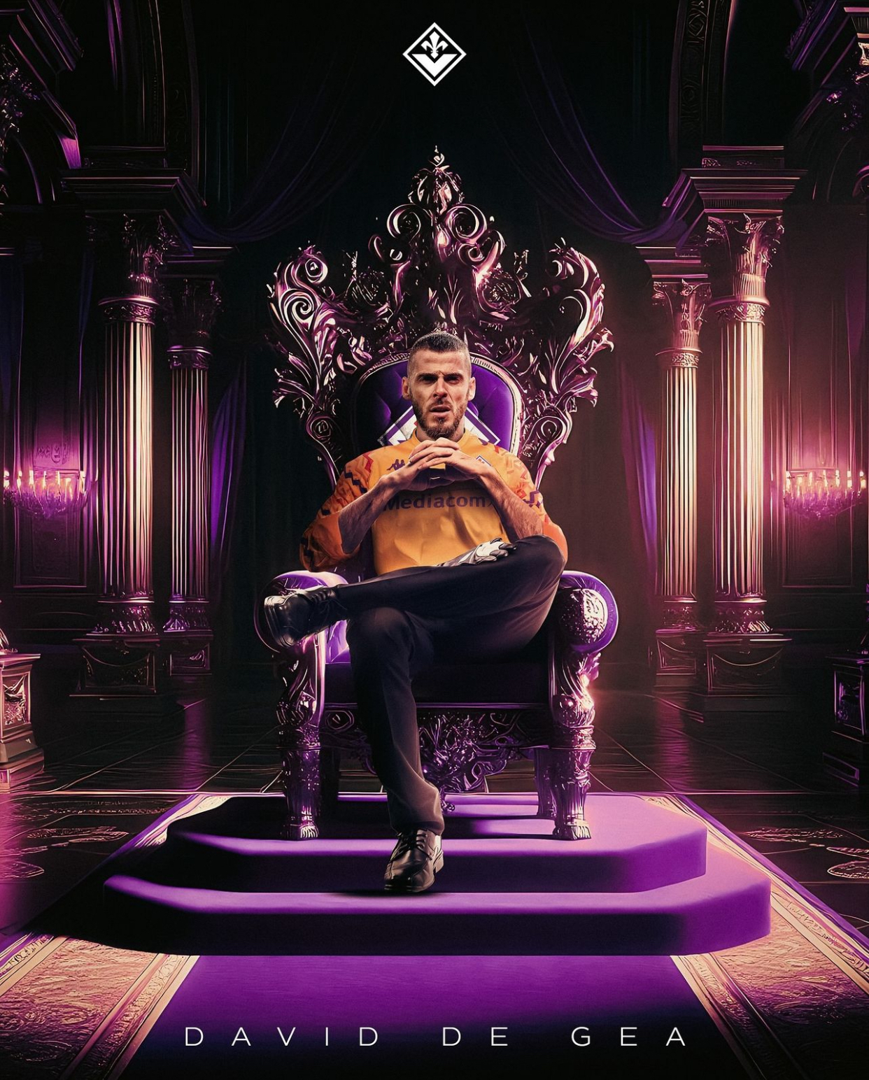 2024 Fiorentina Training Shirt - Orange