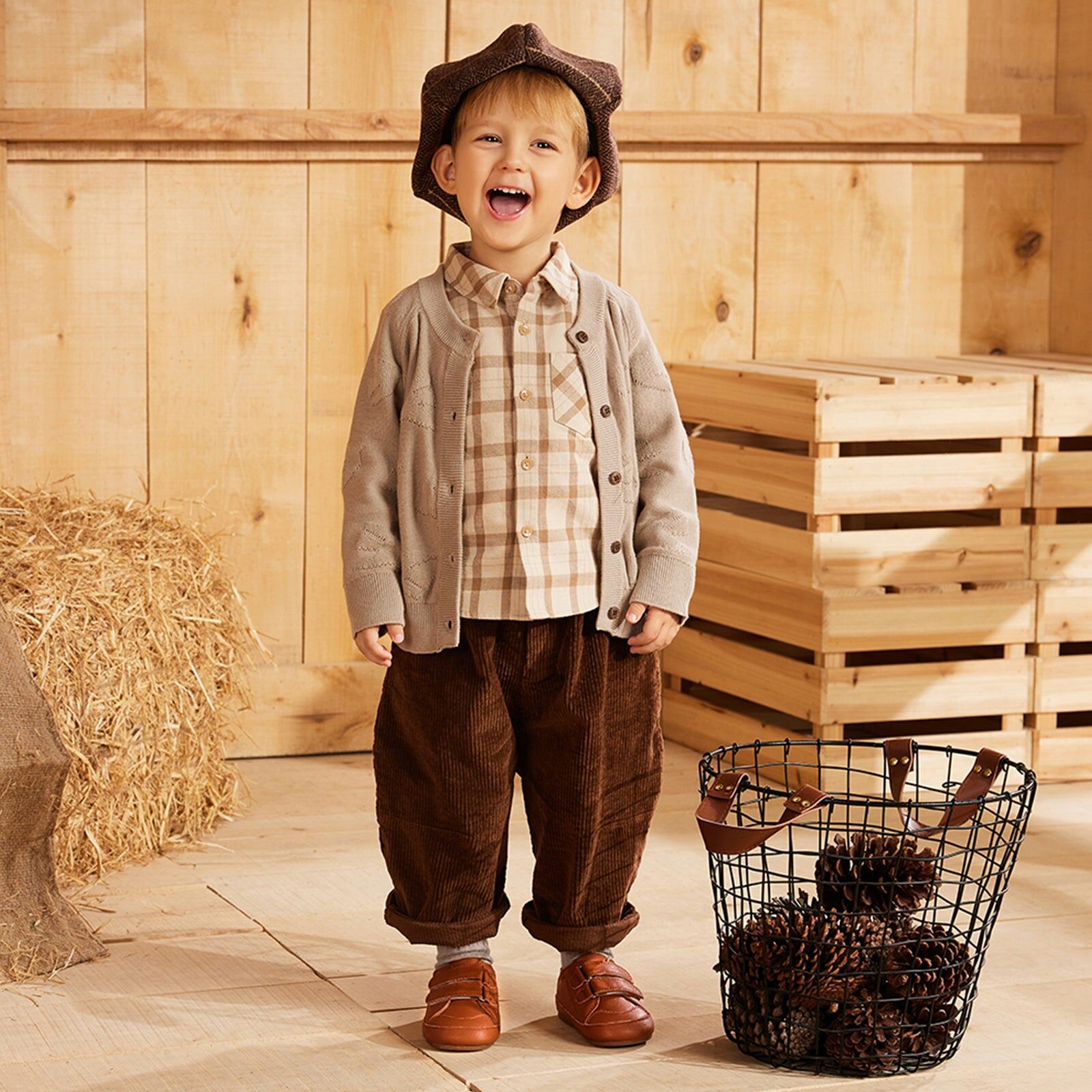 澳洲童鞋 Woolly Kids♡Puff - MACARON FLATS