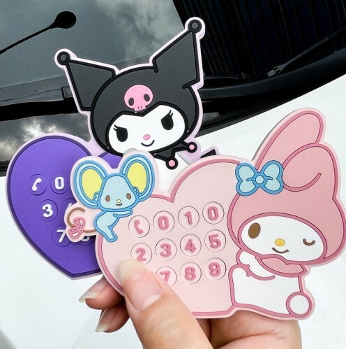 韓國代購_三麗鷗 手機號碼告知牌