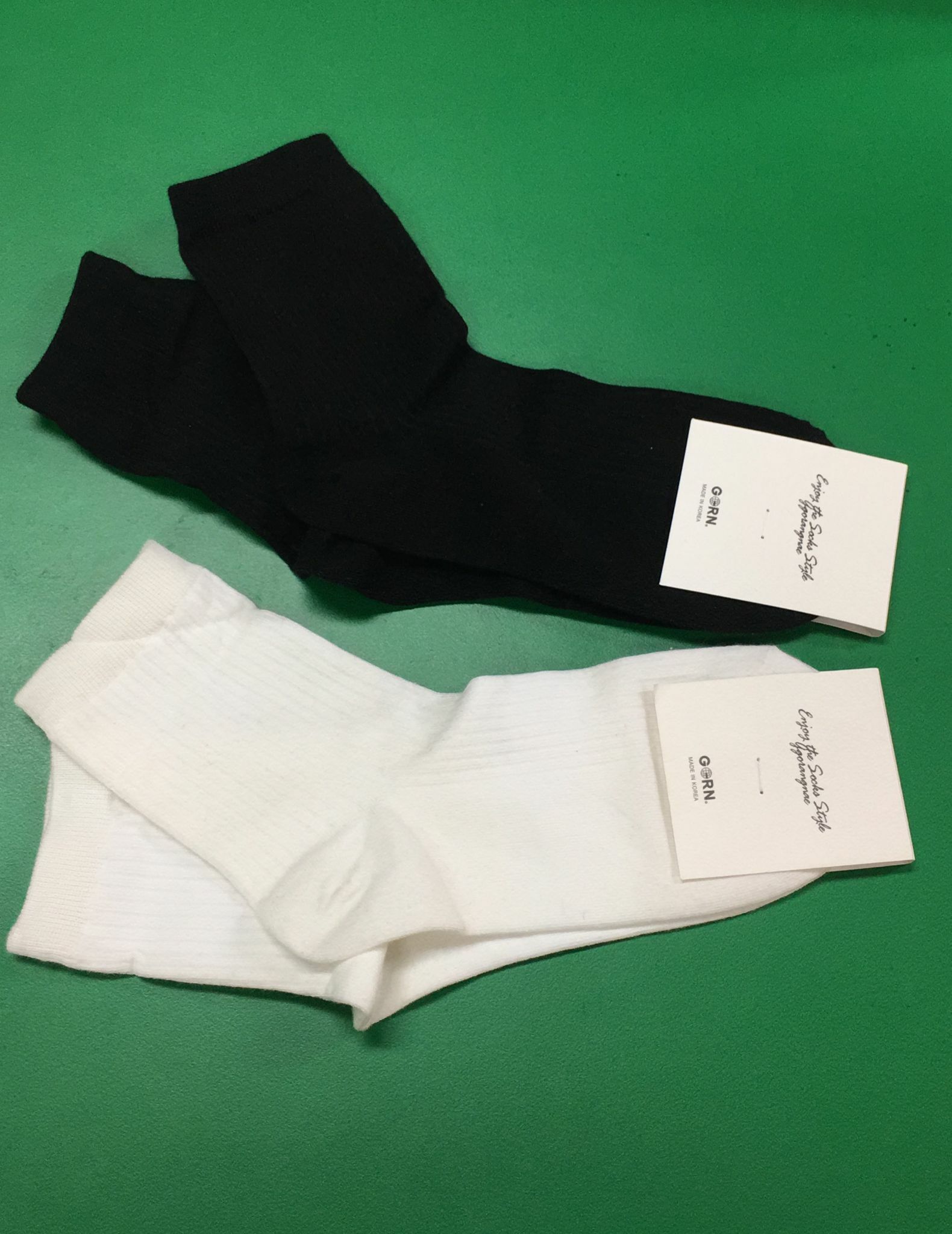 韓國淨色襪 (AT 228)