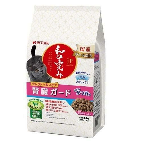 JP style 和之極 精選貓咪健康護理 腎臟 鰹魚味配方 1.4kg