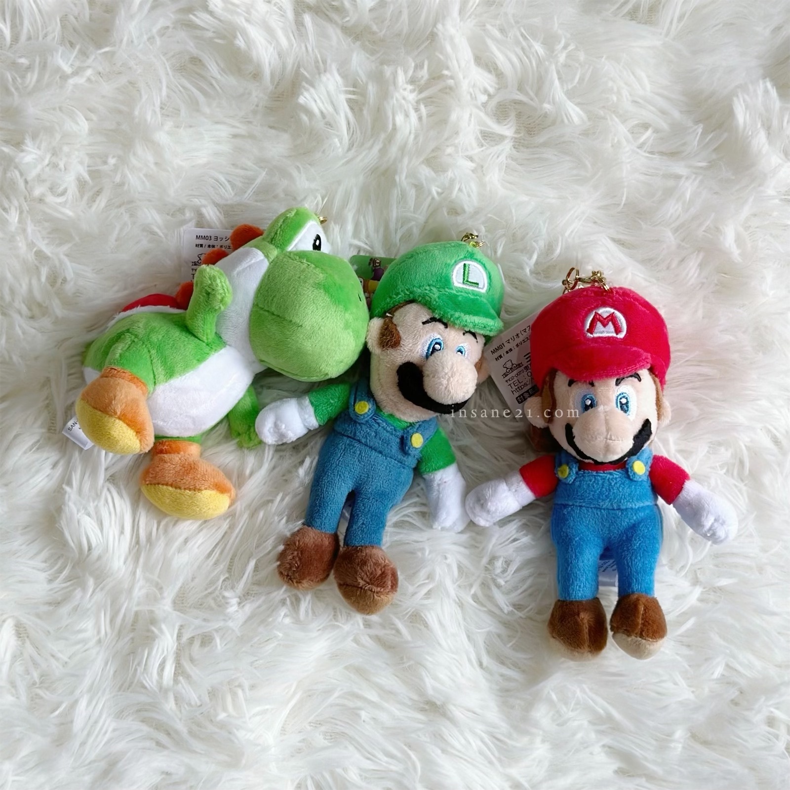 日本 任天堂 瑪力歐 MARIO 基本 角色 吊飾 鑰匙圈