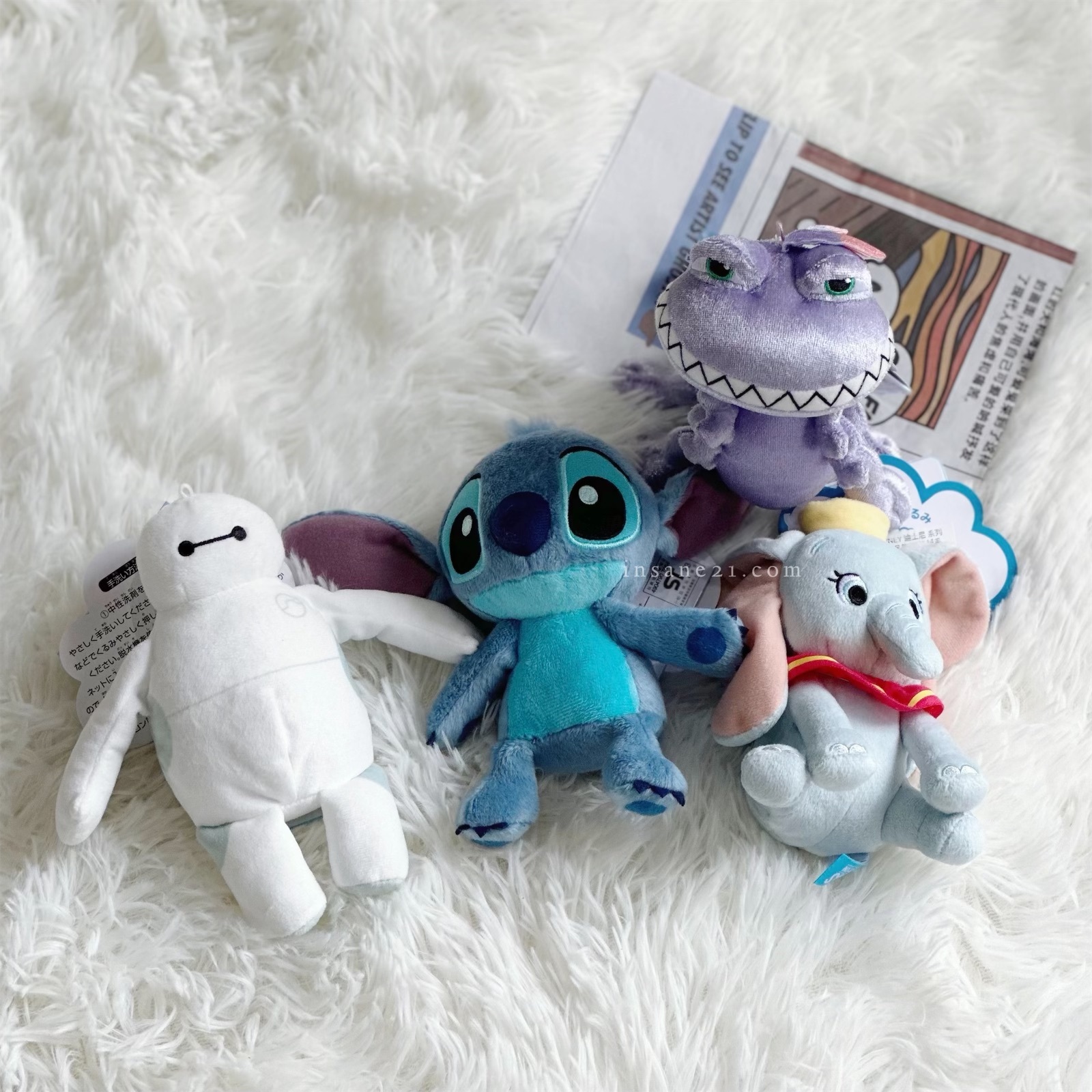 日本 DISNEY 迪士尼 系列動畫 角色 吊飾 沙包 絨毛 玩偶