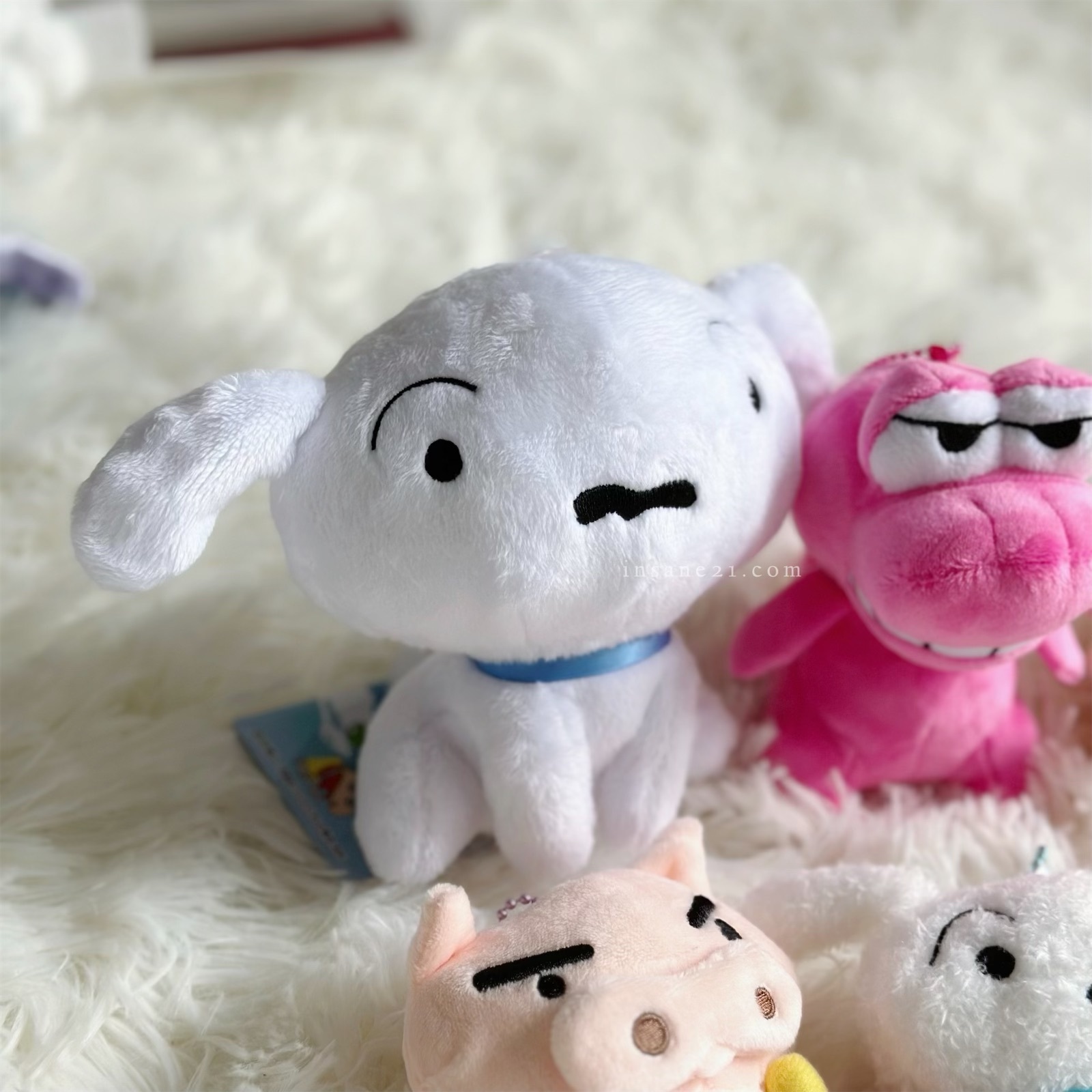 日本 蠟筆小新 變裝系列 吊飾 鑰匙圈 小白/肥嘟嘟左衛門