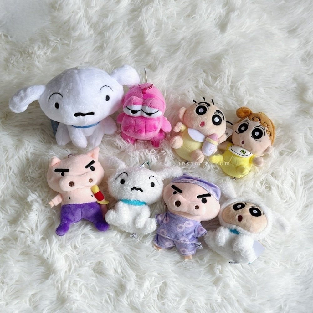 日本 蠟筆小新 變裝系列 吊飾 鑰匙圈 小白/肥嘟嘟左衛門