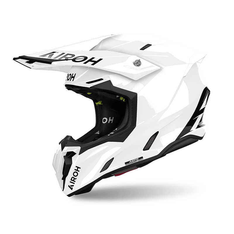 AIROH TWIST 3.0 #10 亮光白 素色 越野帽