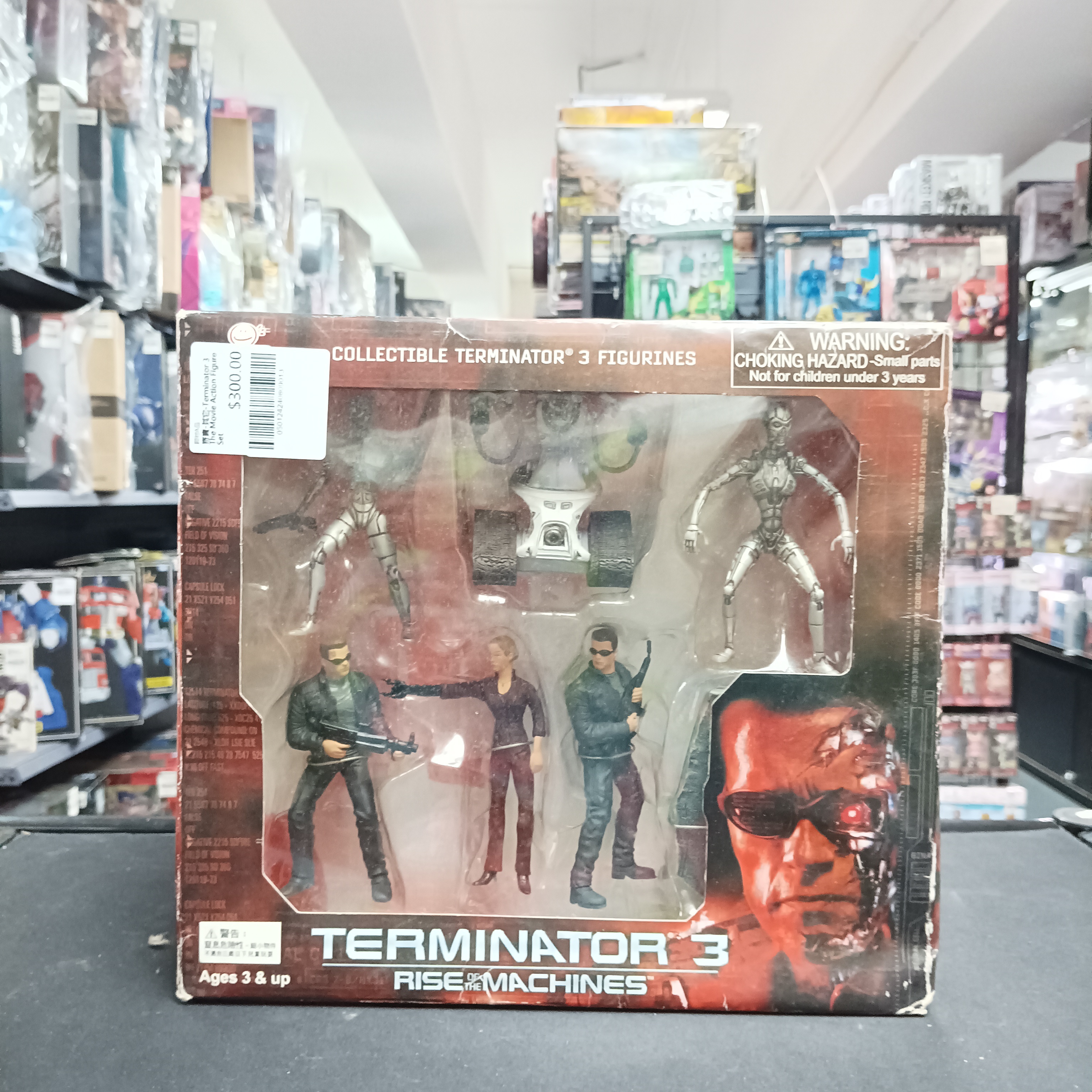 寄賣-其它-Terminator 3 The Movie Action Figure Set