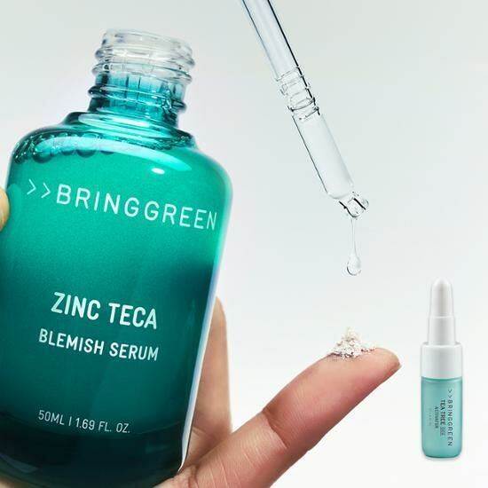 Bring Green ZINC TECA 1.2% Blemish Serum 50ml [Olive Young Planning Set]