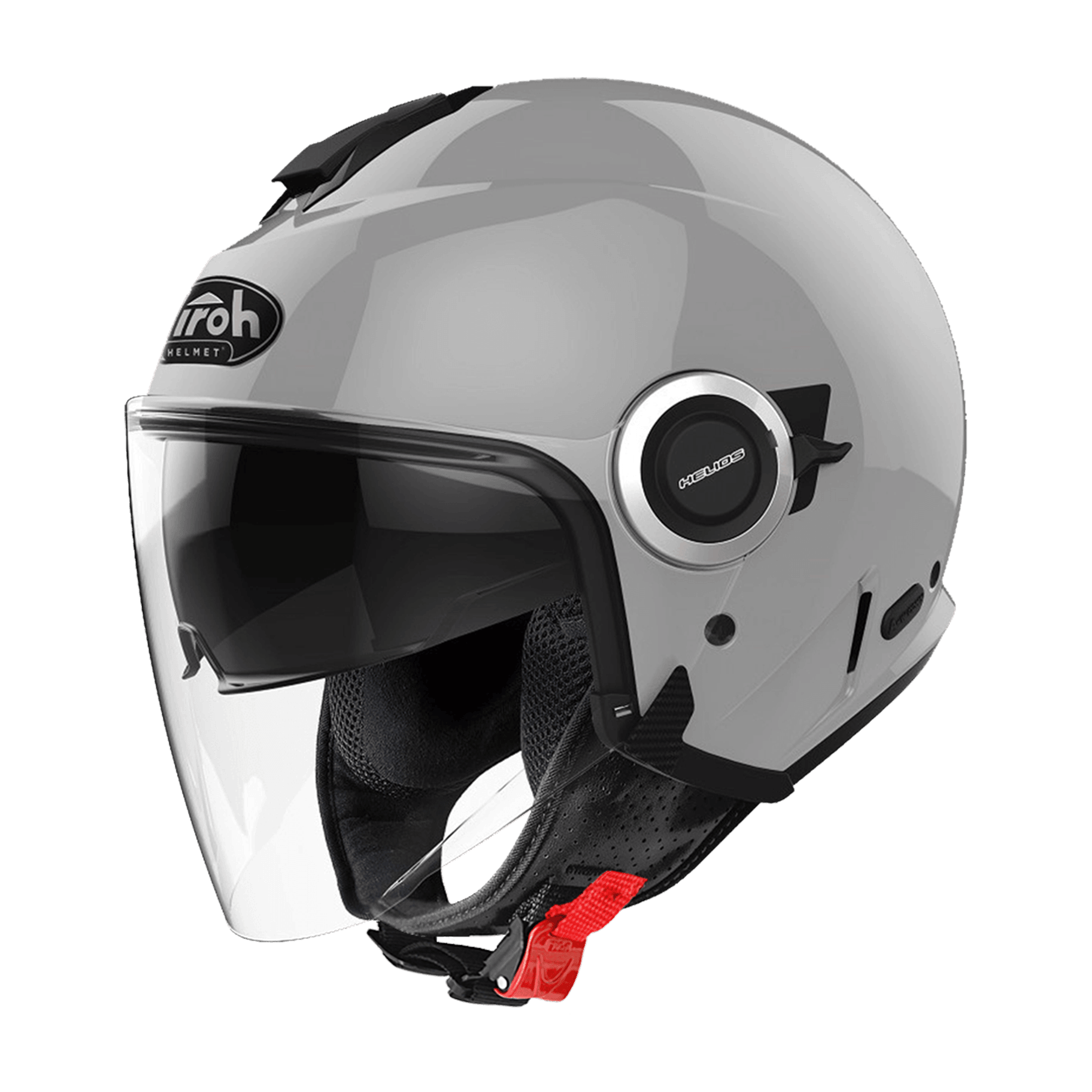 AIROH HELIOS 閃銀灰 素色 內墨片款式