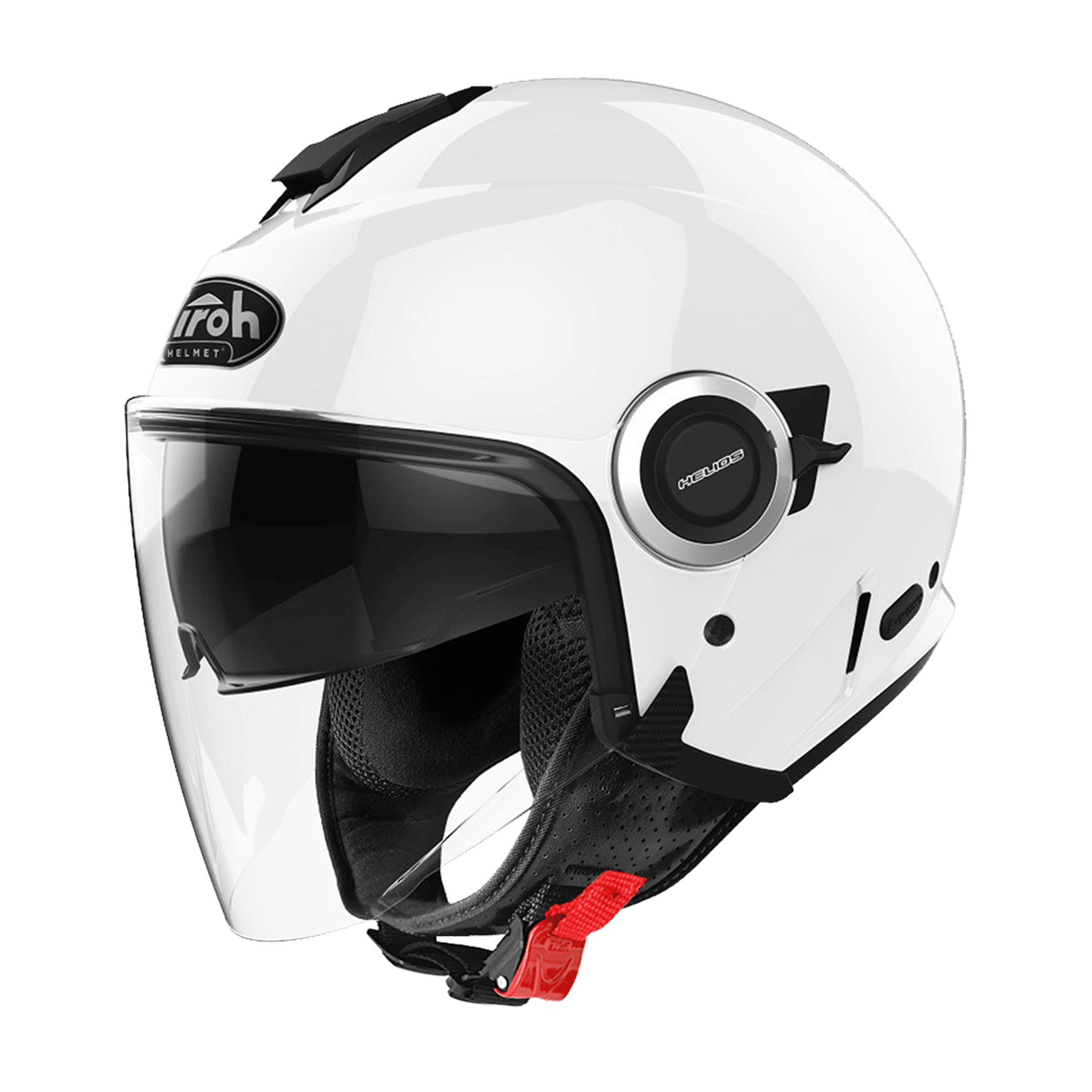 AIROH HELIOS 亮光白 素色 內墨片款式