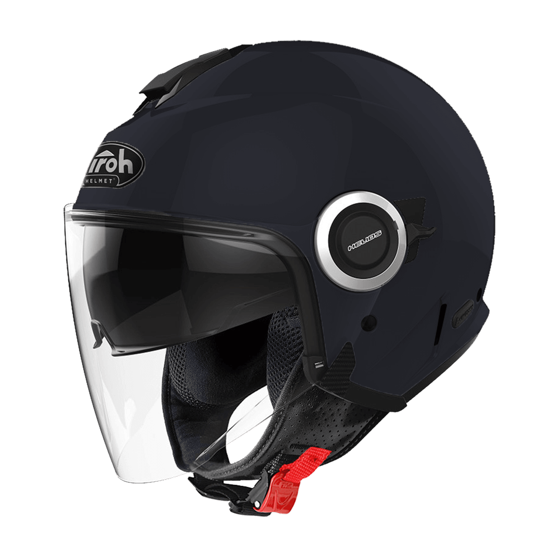 AIROH HELIOS 石曜黑 素色 內墨片款式