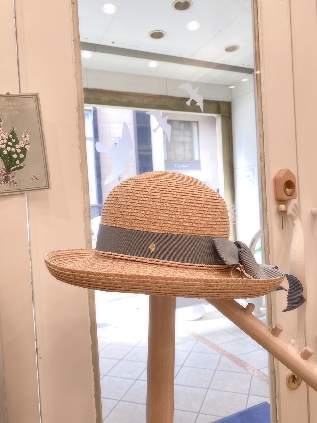 HELEN KAMINSKI蝴蝶結編織草帽子7