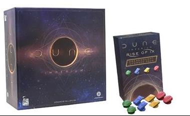 Dune Imperium Deluxe Upgrade pack (EN)+ Dune Imperium-Rise of the Ix Dreadnaught UG pack (EN)