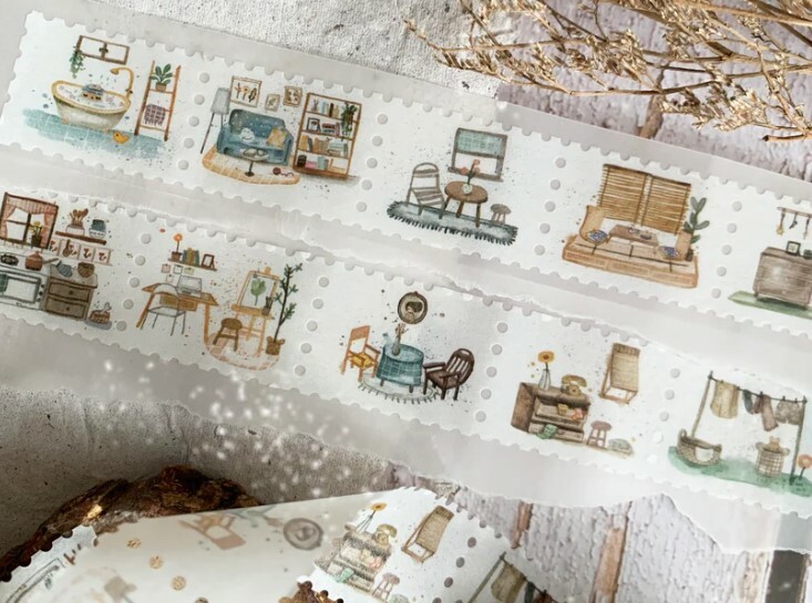 Blackmilk Project Masking Tape - Home