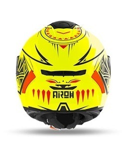 AIROH SPARK #1消光黃 素色 內墨片款