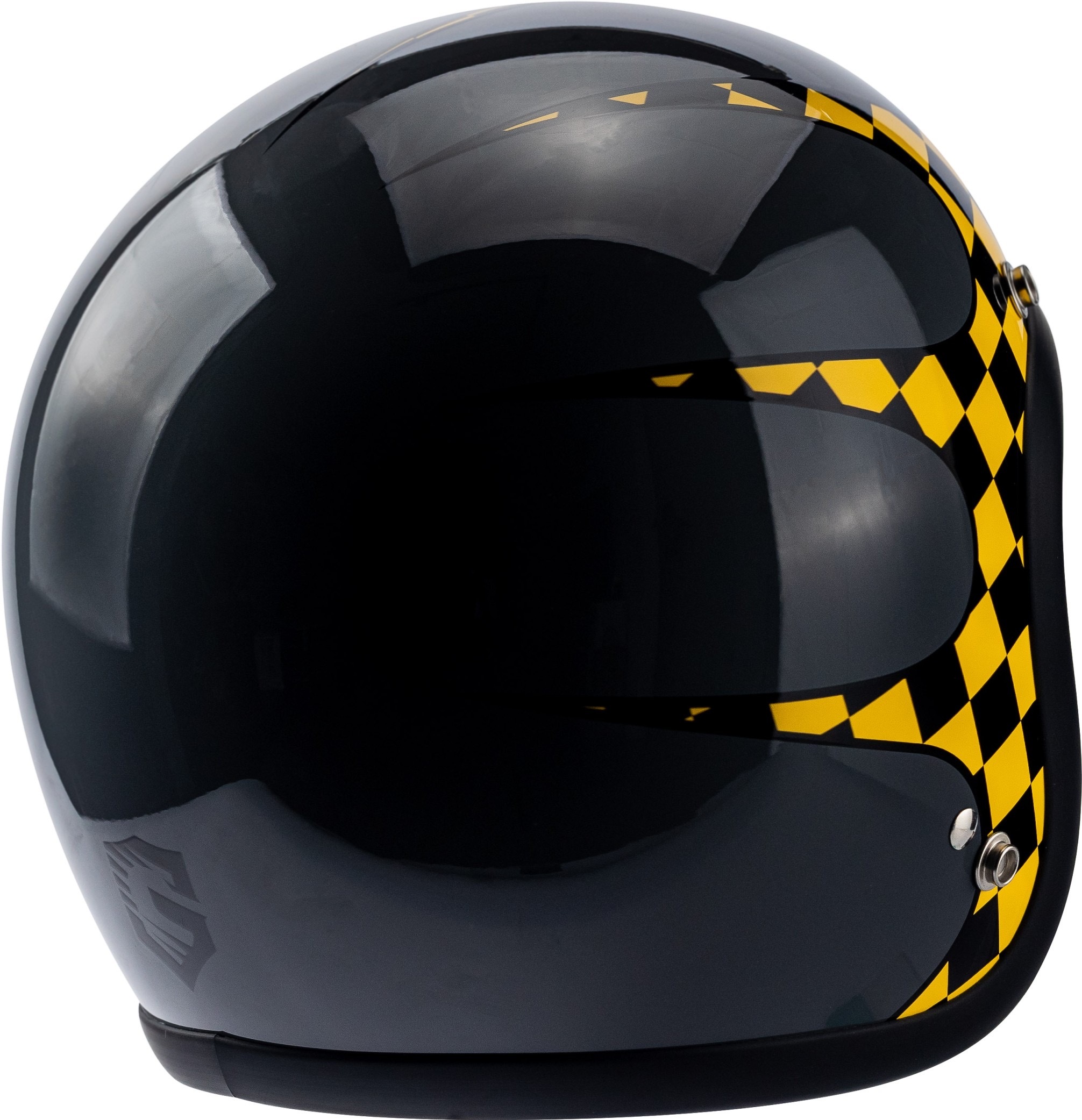 Gallop P-51 棋方格 復古安全帽