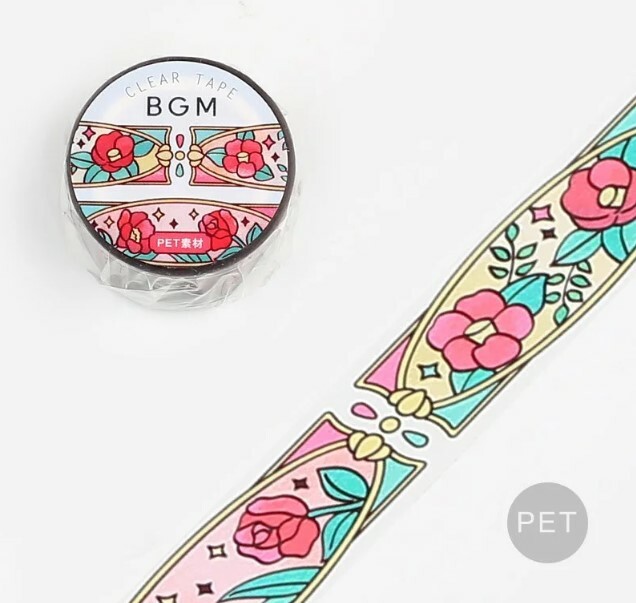 BGM Clear Tape - Stained Glass Series