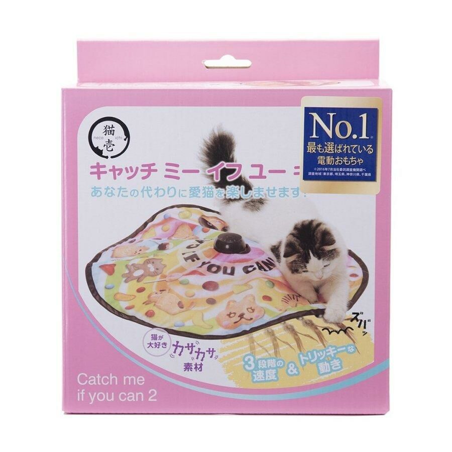 貓壹 電動旋轉逗貓玩具