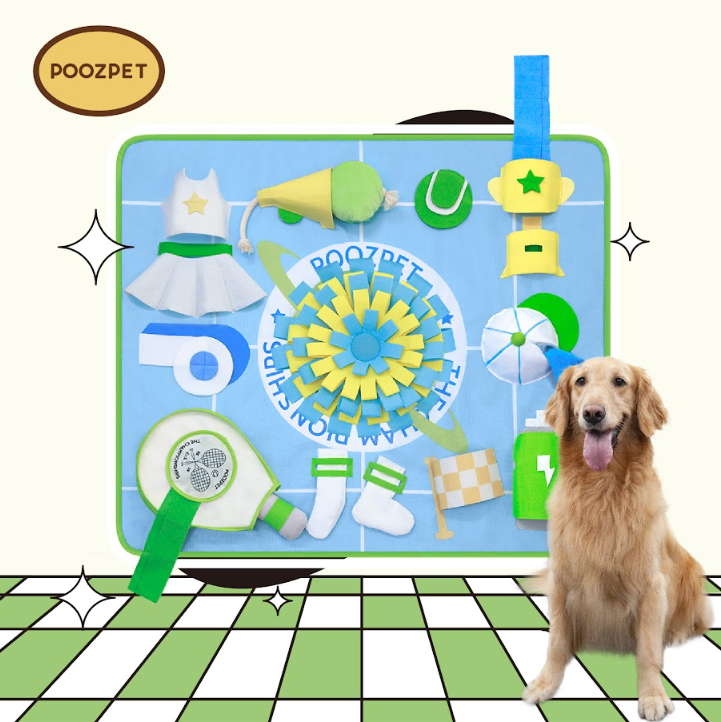 POOZPET 氣味遊戲墊 | 網球場