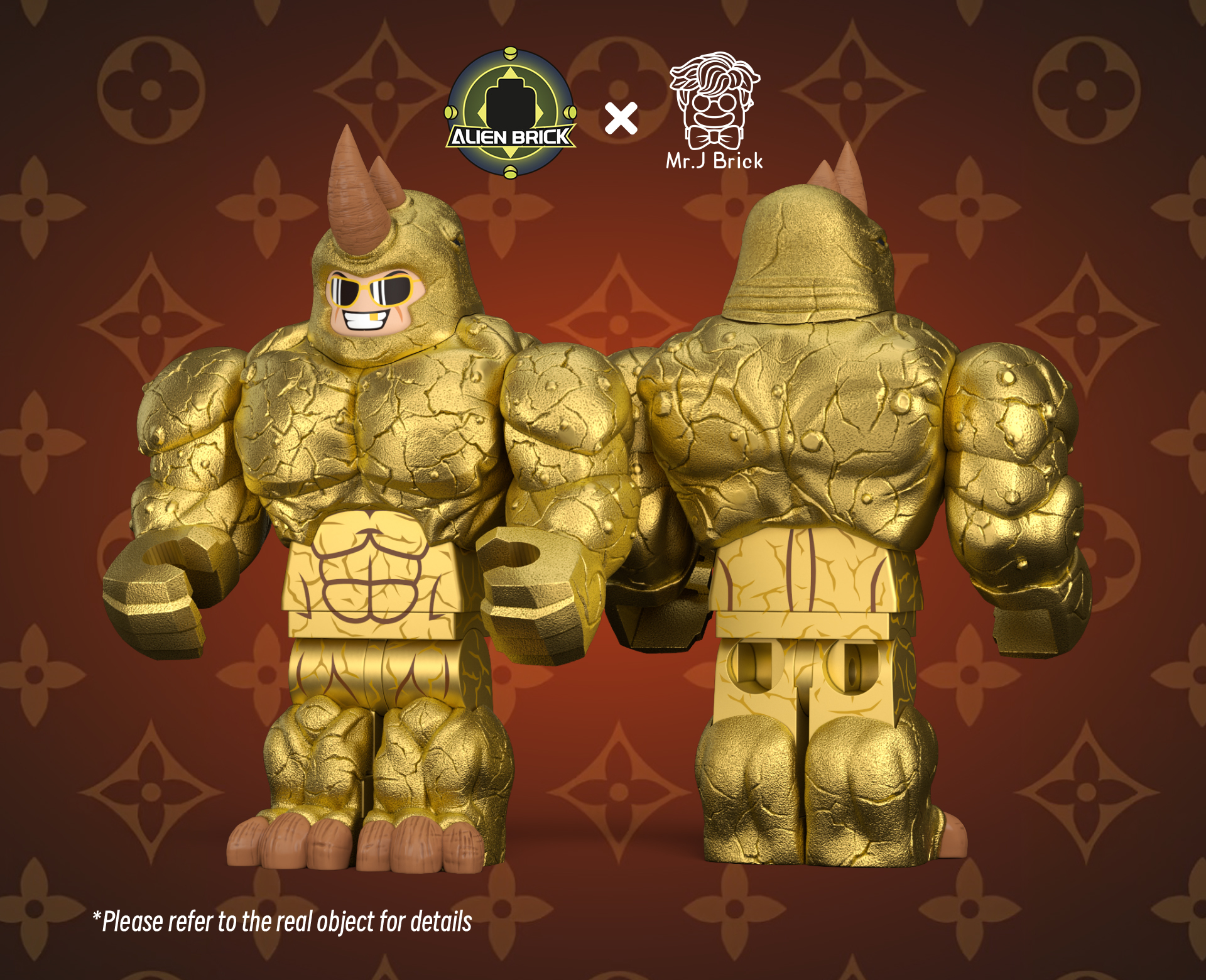 [Mrj x Alien Brick][Preorder] Rhino [PADprinted]