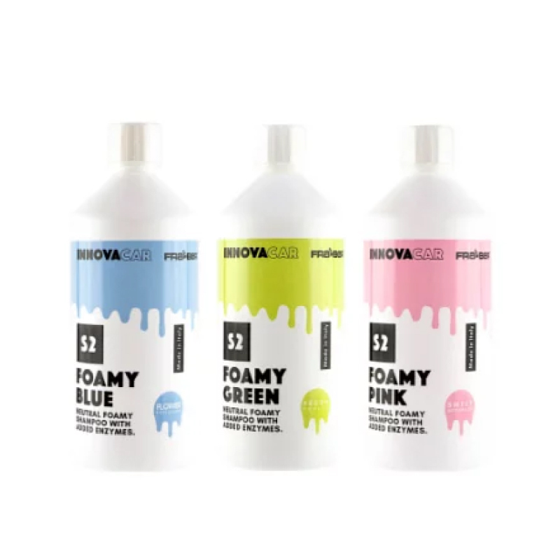 S2 FOAMY 中性泡沫洗車液 (彩泡系列) 1000ml
