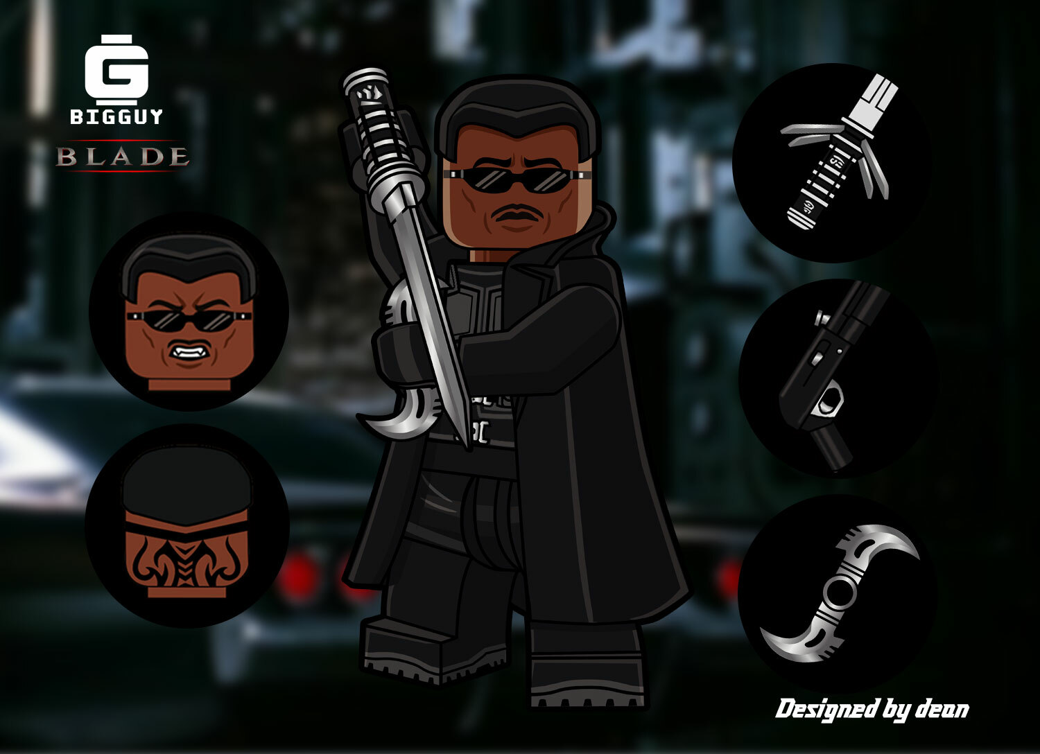 [Bigguy][Preorder] Blade 1 [PADprinted]