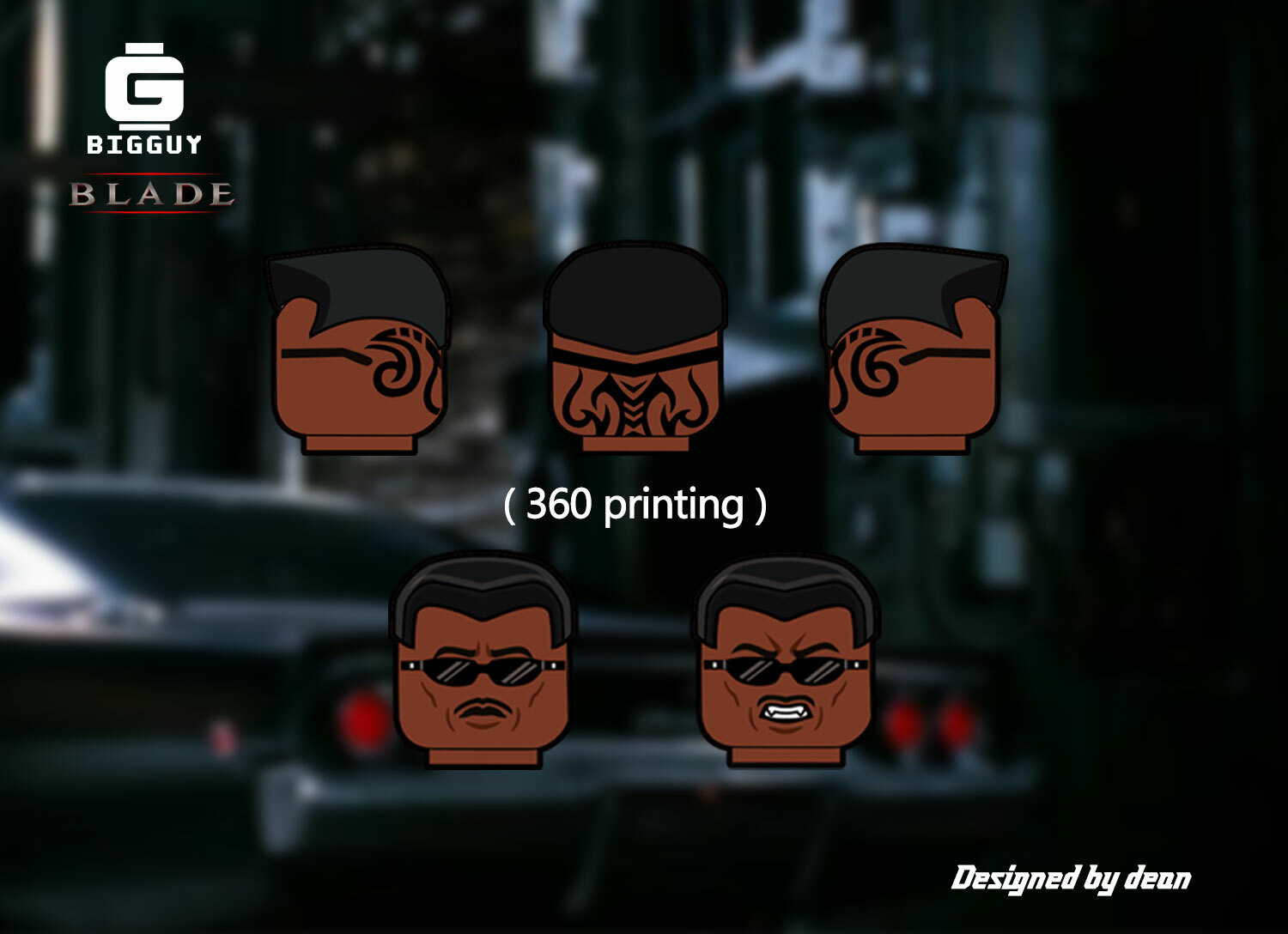 [Bigguy][Preorder] Blade 1 [PADprinted]