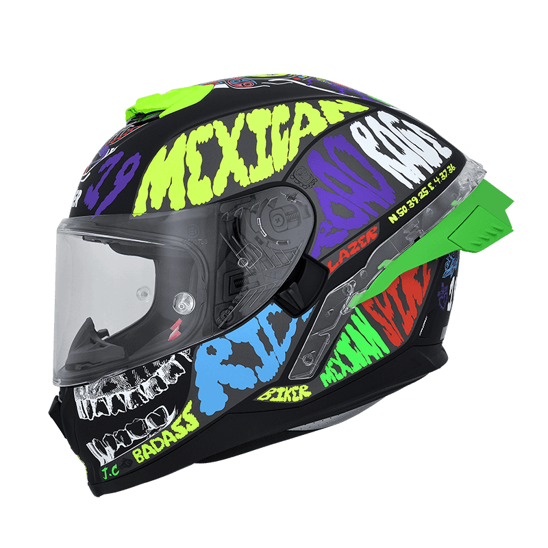 LAZER Rafale SR MEXICANA 消光黑彩 彩繪 內墨片款式 大鴨尾