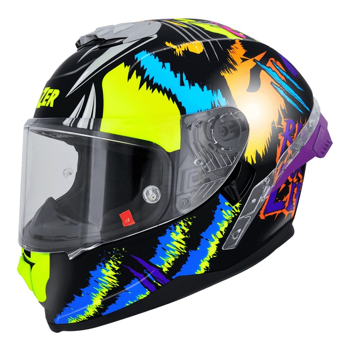 LAZER Rafale SR FlyingTiger 飛虎 亮光黑螢光黃 彩繪 內墨片款式 大鴨尾