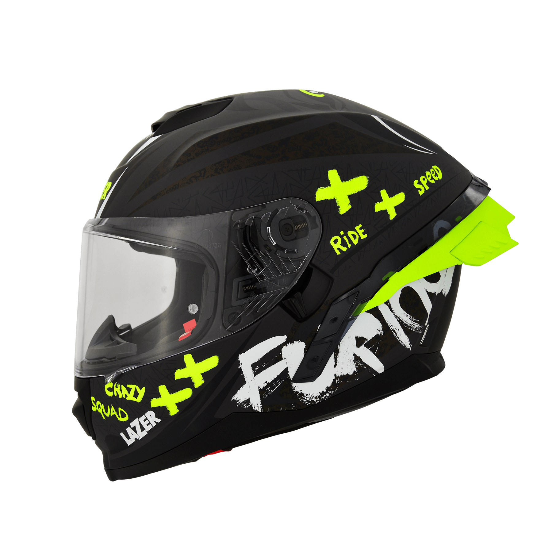 LAZER Rafale SR ONI 消光黑灰 彩繪 內墨片款式 大鴨尾