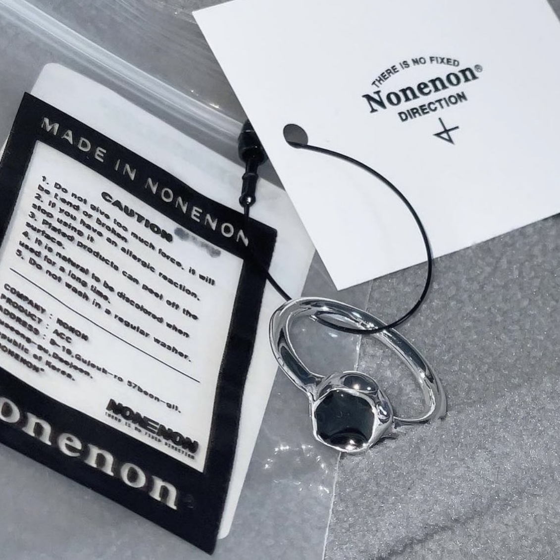 <預購> 韓國NONENON BLOOM ELEXBLE 系列項鍊 戒指 手鍊