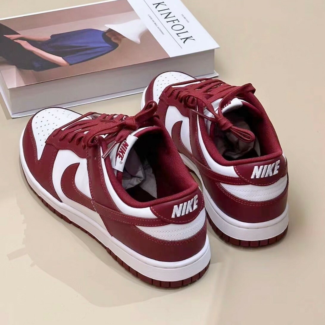 Nike Dunk Low Retro Team Red 酒紅 球隊紅 紅白 復古紅 深紅 低筒