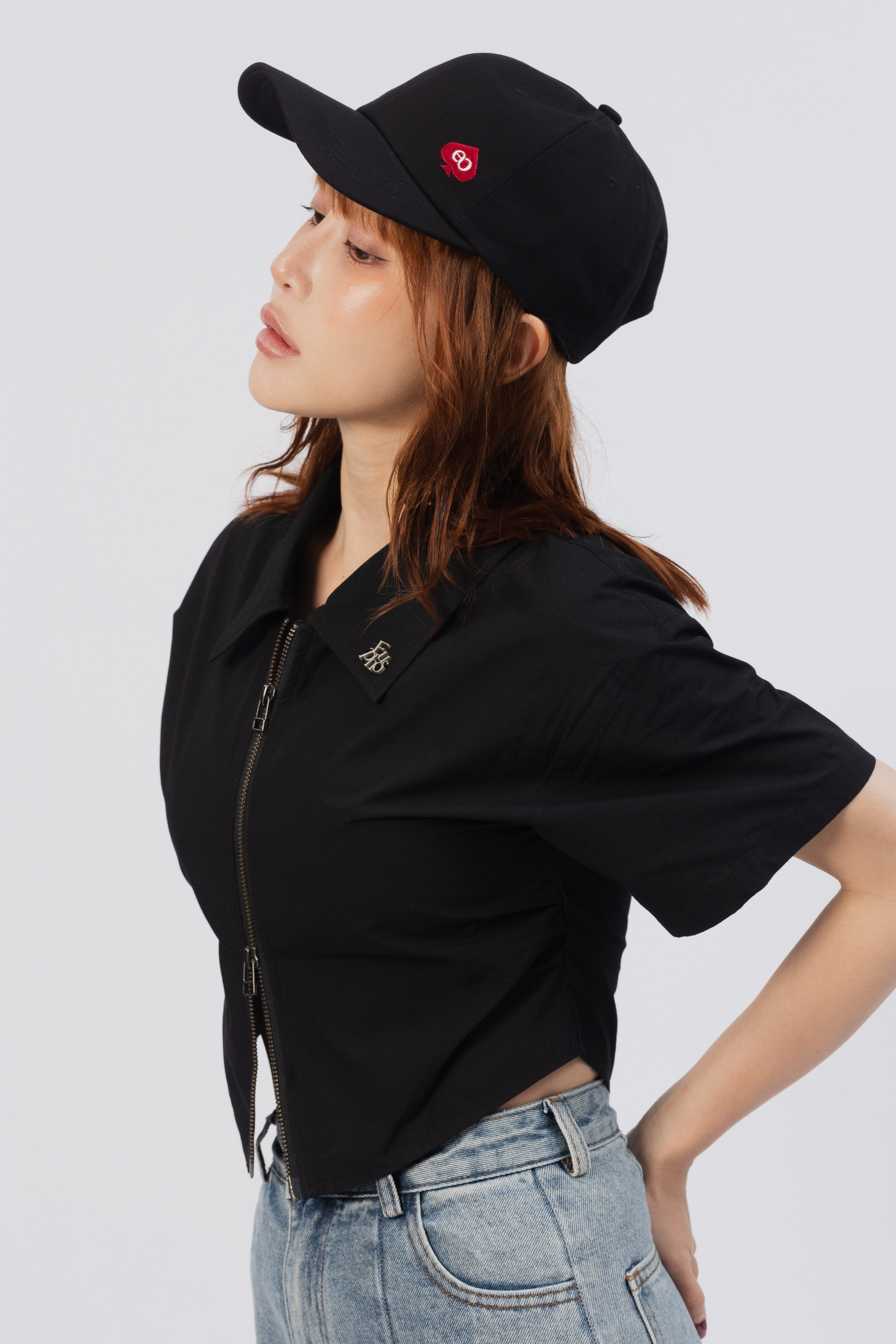 雙開個性拉鍊襯衫