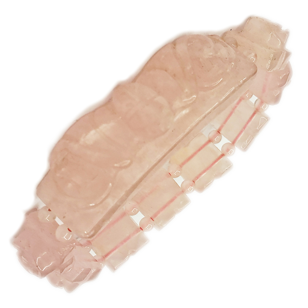 福在眼前{粉晶}玫瑰手鍊【十方】153517