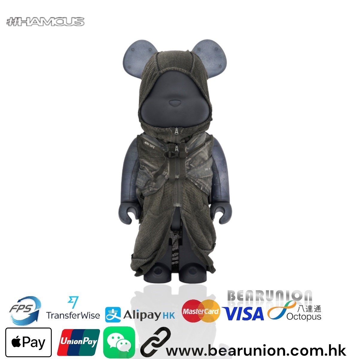 🎏預訂🎏Bearbrick 1000% HAMCUS