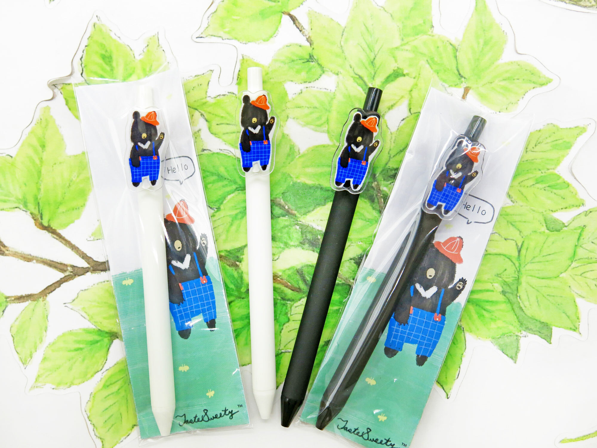 小學熊造型自動原子筆