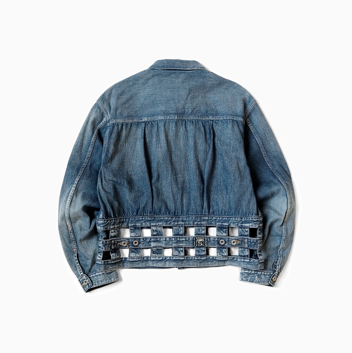 KAPITAL 2024 11.5oz WINDOWANE DENIM 1ST JACKET (PROCESSED) - PRE ORDER ITEM (預訂中)