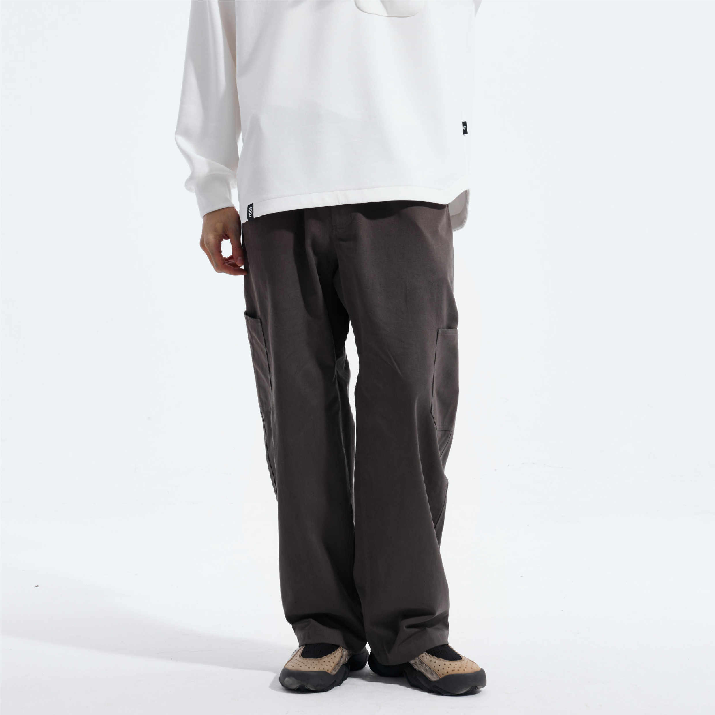 BOHRHOO Loose Cargo Casual Pants 寬鬆工裝 休閒長褲 [BH808]
