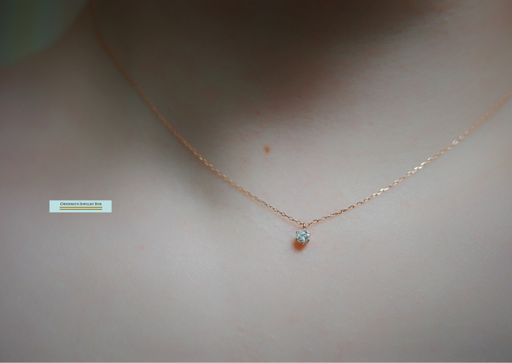 經典款 - 十分單鑽 - 鑽石項鍊