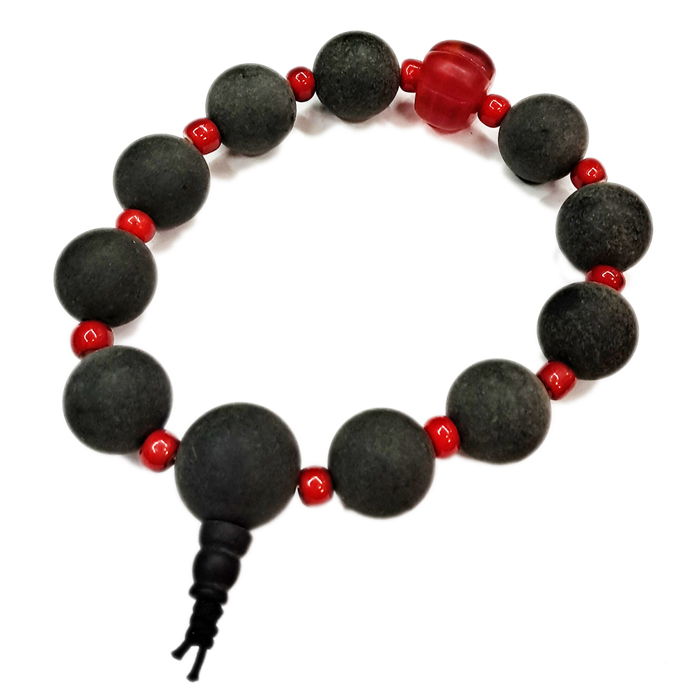 福瓜{琉璃}靈草藥珀手珠16 mm【十方】153533