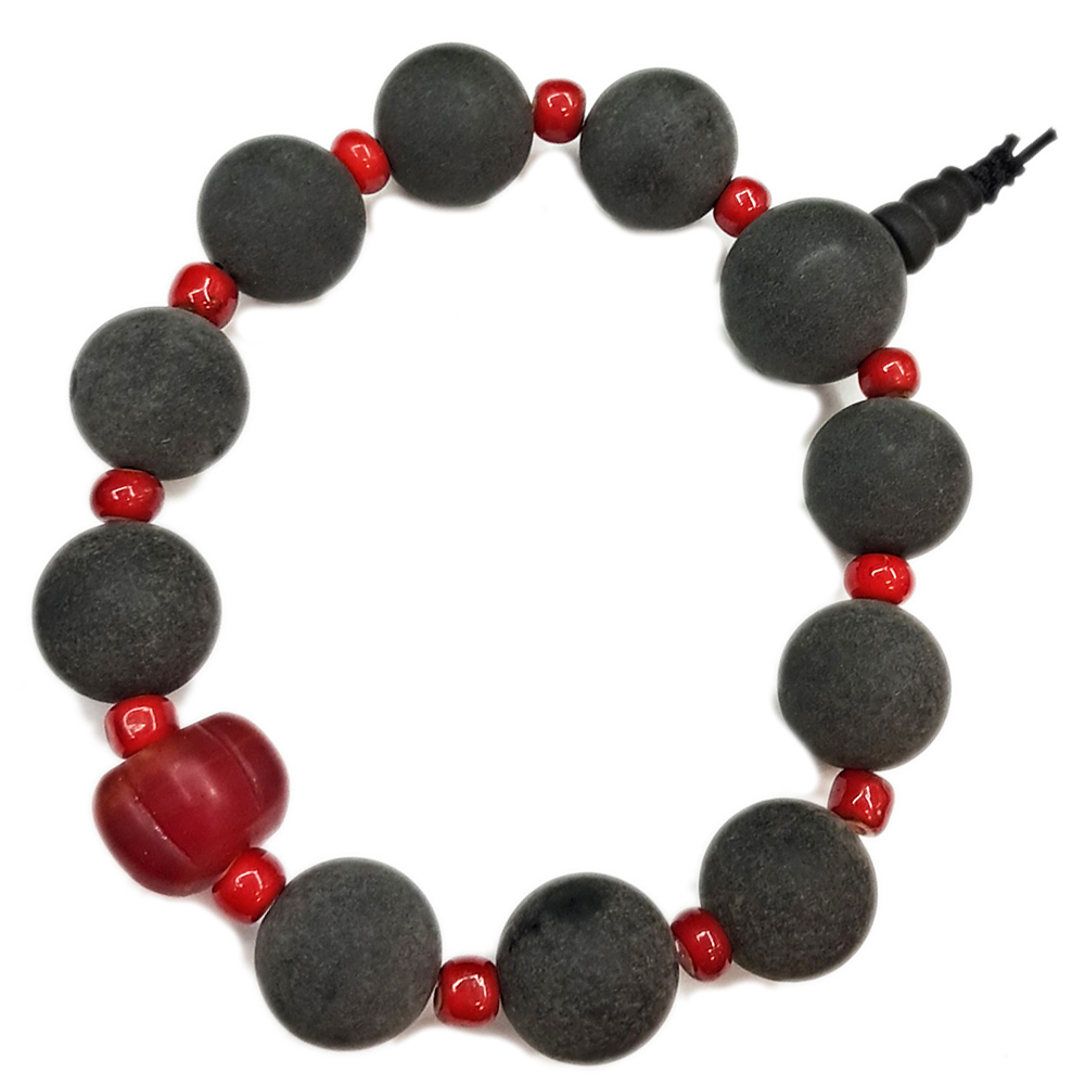 福瓜{琉璃}靈草藥珀手珠16 mm【十方】153533