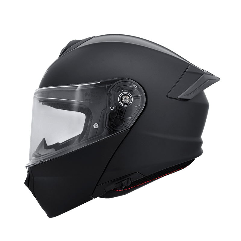 LAZER RX-1 消光黑 素色 內墨片款式 大鴨尾 可掀式