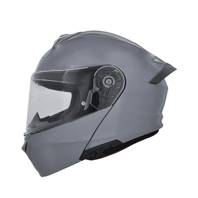 LAZER RX-1 亮光水泥灰 素色 內墨片款式 大鴨尾 可掀式